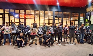 Kopdar Komunitas Honda CB150X di MPM Riders Cafe, Silaturahmi & Bahas Topik Visioner
