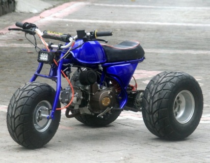 Lifan 110 cc : TRANSFORMASI ATV KE TRIKE DENGAN DNA MINI BIKE