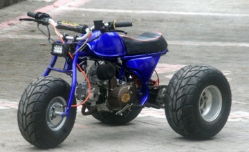 Lifan 110 cc : TRANSFORMASI ATV KE TRIKE DENGAN DNA MINI BIKE