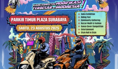 Ratusan Motor Modifikasi Siap Ramaikan Honda Modif Contest 2025 di Surabaya