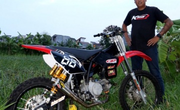 Honda Blade 125 Fi, STW 88 MX AMRF CLD Koizumi JP Racing Kaisar Motor, Sidoarjo : PERTAMA BEBEK GTX FUEL INJECTION DI INDONESIA