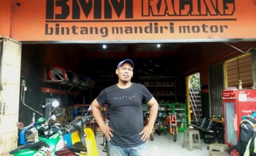 Bintang Mandiri Motor, Bunga, Gresik : TAMPIL MENGGAIRAHKAN RACING DI PANTURA, HINGGA PENGEMBANGAN BISNIS CAFE & RESTO