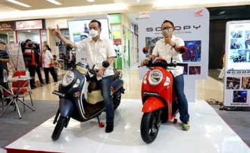 MPM Honda Jatim : LAUNCHING VIRTUAL ALL NEW HONDA SCOOPY & BAGIKAN VOUCHER BELANJA JUTAAN RUPIAH