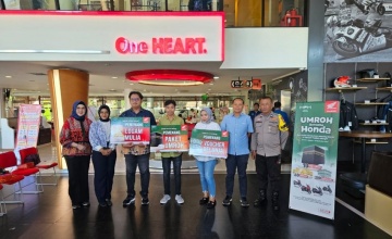 MPM Honda Jatim Hantarkan Konsumen Setia Ke Tanah Suci,  Pemenang Undian Umroh untuk Pembelian Motor Honda !