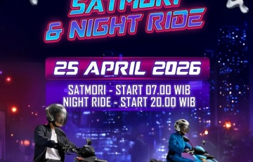 Laki Code Hadir di Blitar, Sajikan Modif Contest hingga Night Ride Seru