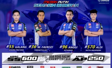 Yamaha Indonesia Umumkan “4 Pejuang Semakin Di Depan bLU cRU Pro Racer” Tampil di ARRC 2022