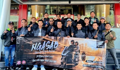Nyoride Seru di NGASAB, Gaya Bapack Bareng PCX160 RoadSync di Surabaya