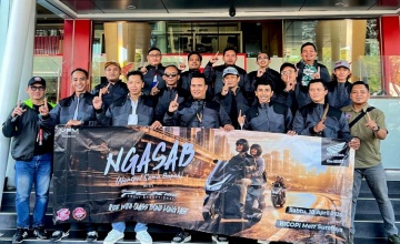 Nyoride Seru di NGASAB, Gaya Bapack Bareng PCX160 RoadSync di Surabaya