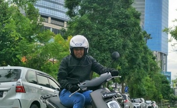 Jurnalis, Bloger & Vlogger Jawa Timur Jajal Motor Listrik Pertama Honda EM1 e: