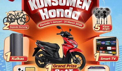 Program “Untukmu Konsumen Honda” Hadir di Pacitan, Honda BeAT Jadi Hadiah Utama