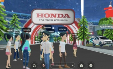 Honda & Telkom Kembali Berkolaborasi Menghadirkan  Dunia Virtual Honda MetaWorld