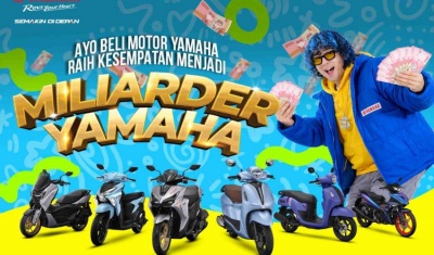 Program Miliarder Yamaha 2026, Beli Motor Yamaha Berkesempatan Dapat 1 Miliar