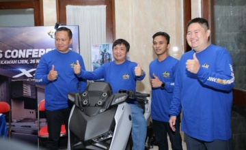 YAMAHA STSJ BEBERKAN HARGA XMAX CONNECTED DI JAWA TIMUR