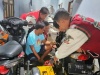 MPM Honda Jatim & Bikers CBR 250RR Surabaya : SATMORI BERBAGI PERALATAN KE BENGKEL PENYANDANG DIFABEL