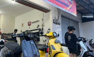V Two Garage, Surabaya : GELAR PILOT JET DARAT, MASIH KUAT JADI DAYA PIKAT !