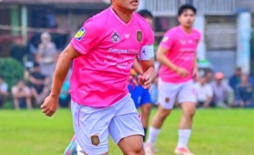 ADOPSI FORMASI BOMBARDIR, 168 FC SUKSES SINGKIRKAN DANGDUT FC DI TURNAMEN BINA JAYA CUP XXVI 2025