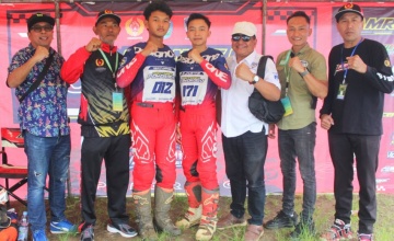 Pengcab IMI Ponorogo : VYXO WAHYU & M. JHUSTINE, TERGANJAL RENTANG WAKTU ADAPTASI DENGAN SPORT TRAIL