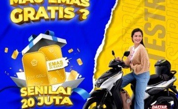 SEGERA MERAPAT KE DEALER YAMAHA, TEST RIDE GEAR 125 BISA BAWA PULANG EMAS