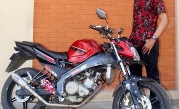 Yamaha New V-Ixion, Bangkalan : FANTASTIS ! BORE UP 177 CC TEMBUS 143 KM/JAM
