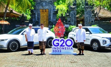Hyundai Sediakan Hyundai Service Booth Selama Perhelatan G20 Summit 2022 di area Indonesia Tourism Development Corporation