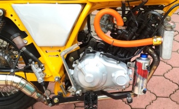 Yamaha MX 135 LC, 2014, Surabaya : ANTI MAINSTREAM ! MONKEY BERMESIN TEGAK
