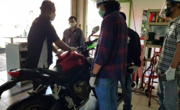 PT. MPM Honda Jatim : Bedah Teknologi Honda CB 650R