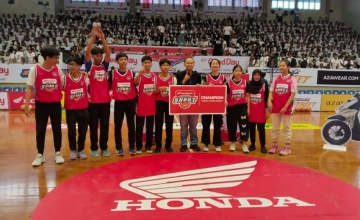 Semangat Pebasket Muda di Ajang Honda DBL 2024 East Java-South