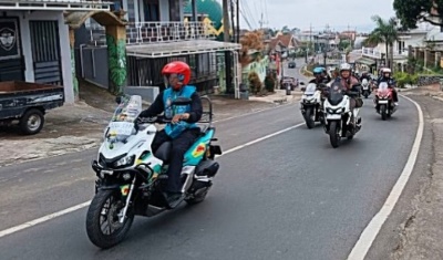 Cari Aman Saat Sunmori ke Cangar di Musim Hujan, Ini Tips dari MPM Honda Jatim