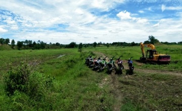 Sirkuit MX - GTX Gajah Mada Lantamal V, Bendung, Jetis, Mojokerto : SEMANGAT MAJU BERSAMA TUMBUHKAN SPORT TOURISM DI MOJOKERTO, MELALUI OLAHRAGA MOTOCROSS