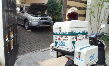MERAWAT KENDARAAN TANPA RIBET, SUZUKI JANGKAU PELANGGAN SAMPAI KE RUMAH