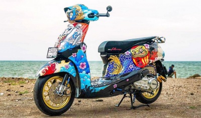 Yamaha Grand Filano Hybrid :  JAPAN VIBES, TERINSPIRASI TEMA MOTEGI !