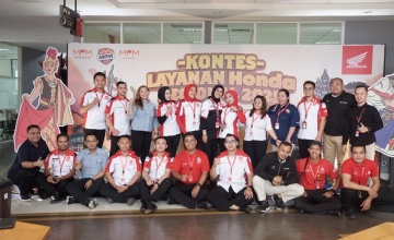 Konsisten Berikan Kepuasan Konsumen, MPM Honda Jatim Gelar Kontes Layanan Honda Regional Jatim & NTT