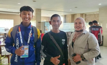 MENJADI KABAR ISTIMEWA, SISWA SMA NEGERI 1, NGADILUWIH, KEDIRI DIPINANG PROVINSI PALU, HADAPI PON XXI DI CABOR GRASSTRACK