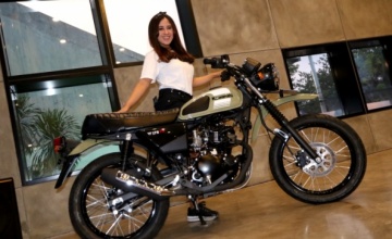 Kawasaki W175 TR : DIMODIF GAYA SAUDAGAR PEMILIK KEBUN TEMBAKAU