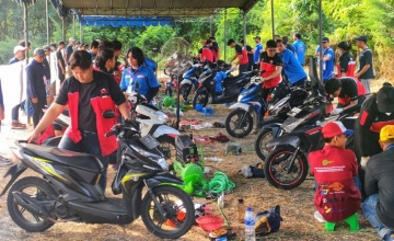 Tekiro Gelar Servis Gratis,  Berkolaborasi Dengan Perguruan Tinggi Primadona di Surabaya